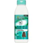 Après-shampoings Garnier Fructis vegan à l'aloe vera sans silicone 350 ml hydratants pour cheveux normaux pour femme 