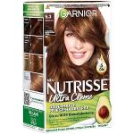 Colorations Garnier Nutrisse marron pour cheveux au beurre de karité pour cheveux secs texture crème 