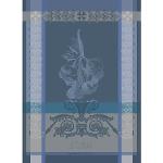 Garnier Thiebaut Ail Ardoise Torchon, Coton, Bleu, 56 x 77 cm