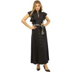 Robes chemisier Gaudi noires en lyocell éco-responsable Taille XS pour femme 