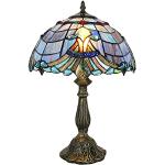 Lampes de table ampoules E27 multicolores en verre baroques & rococo 