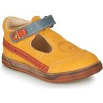 Sandales GBB jaunes en cuir en cuir Pointure 18 pour enfant en promo 