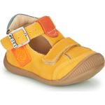 Sandales GBB jaunes en cuir en cuir Pointure 20 pour enfant en promo 