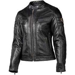 GC Bikewear Murray, veste en cuir pour femmes 48 Noir Noir