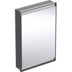 Armoires miroir grises en aluminium 