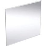 Miroirs de salle de bain Geberit argentés en aluminium lumineux 