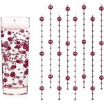 18 Pièces Perles d'eau Rose, Bougies Flottantes, Perle d'eau