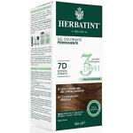 Herbatint Gel Colorant Permanent 3Dosi - 7D Blond Doré 300 ml