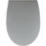 abattant wc mdf cup silver