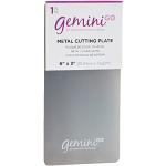 Gemini GEMGO-ACC-METP Go Accessories Plaque de découpe en métal, Argenté, 3 x 6-Inch