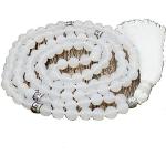 Colliers blancs à perles inspirations zen Mâlâ look fashion pour femme 