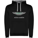 Sweats noirs Aston Martin à capuche Taille L look fashion pour homme 