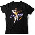 Generico Lebron James T-shirt de basket-ball NBA - Noir - Medium