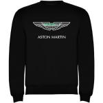 Genérico Sweatshirt Classique Aston Martin Logo Noir Homme Tailles S M L XL XXL Sweatshirt, Noir , XXL