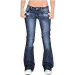 Jeans droits kaki à carreaux Taille XL plus size look fashion pour femme 