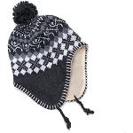 Bonnets en polaire gris tressés à pompons look fashion pour garçon de la boutique en ligne Amazon.fr 
