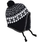 Bonnets en polaire noirs tressés à pompons look fashion pour garçon de la boutique en ligne Amazon.fr 