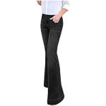 Pantalons taille haute noirs imperméables Taille XXS plus size look gothique pour femme 