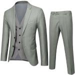 Pantalons de costume gris imprimé africain à motif Afrique Taille 5 XL look fashion pour homme 