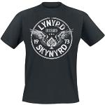 Lynyrd Skynyrd Black Freebird 73 Wings T-Shirt pour Homme Noir Taille Standard, Noir, L