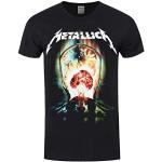 T-shirts à imprimés noirs Metallica Taille M look fashion pour homme 