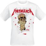 Générique Metallica One Landmine Homme T-Shirt Manches Courtes Blanc XL, 100% Coton, Regular/Coupe Standard