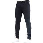 Pantalons chino noirs délavés à motif Amsterdam stretch Taille M plus size look fashion pour homme 