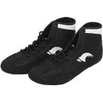 Chaussures de lutte saison été noires en caoutchouc légères pour pieds étroits à lacets Pointure 34 look casual pour garçon 