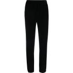 Pantalons en velours Genny noirs en velours Taille XL W42 pour femme en promo 