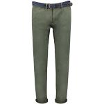 Pantalons Geographical Norway kaki en coton avec ceinture Taille S look fashion pour homme 