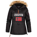 Parkas Geographical Norway noires Taille XL look fashion pour femme 