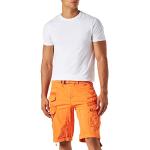Bermudas Geographical Norway orange en coton à motif ville Taille 3 XL look fashion pour homme 
