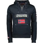 Sweats d'automne Geographical Norway à capuche à manches longues Taille L pour homme en promo 