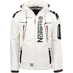 Geographical Norway - Manteau imperméable - Homme Blanc blanc - Taille S