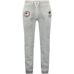 Joggings Geographical Norway gris clair Taille L look casual pour homme 
