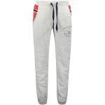 Joggings Geographical Norway gris clair Taille L look casual pour homme 