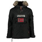 Geographical Norway Parka Homme-Boomerang-Noir-XL, Black