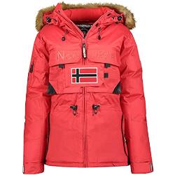 Geographical Norway Parka pour Homme Bench Rouge