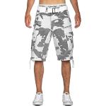 Bermudas Geographical Norway blancs camouflage Taille XL look fashion pour homme 