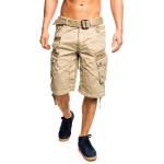 Shorts Geographical Norway beiges Taille 3 XL pour homme 
