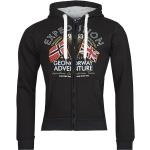 Sweats Geographical Norway noirs Taille L pour homme en promo 