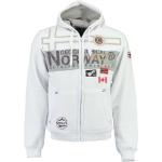 Sweats Geographical Norway blancs Taille XXL pour homme en promo 