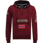 Sweats Geographical Norway rouges Taille XXL pour homme en promo 