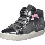 Chaussures premiers pas Geox Kilwi gris foncé Pointure 20 look fashion pour fille en promo 