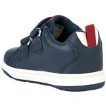 Chaussures Geox Flick bleu marine en cuir verni en cuir Pointure 21 look fashion pour garçon en promo 