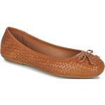 Chaussures casual Geox marron en cuir Pointure 41 avec un talon jusqu'à 3cm look casual pour femme en promo 