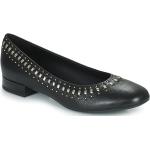 Chaussures casual Geox noires Pointure 37 avec un talon jusqu'à 3cm look casual pour femme en promo 