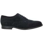 Chaussures oxford Geox bleu nuit en caoutchouc à lacets Pointure 41 look casual pour homme en promo 