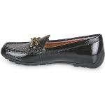 Chaussures casual Geox noires en caoutchouc Pointure 39 look casual pour femme en promo 