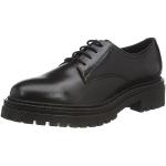 Chaussures oxford Geox noires en cuir verni Pointure 35 look casual pour femme en promo 